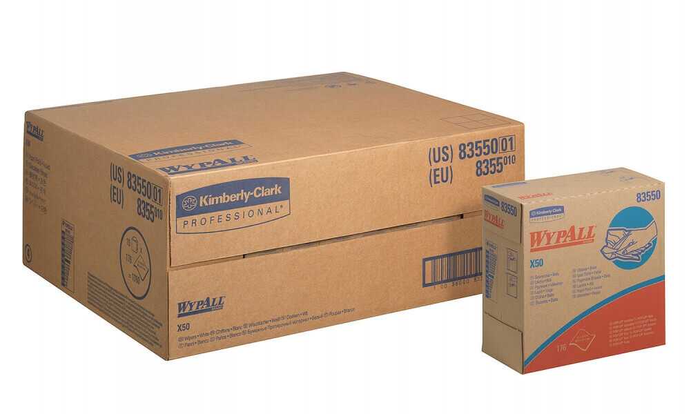 Салфетки Вайпол  Х50 коробка (кейс - 10 кор*176 лист), дисп. 6954