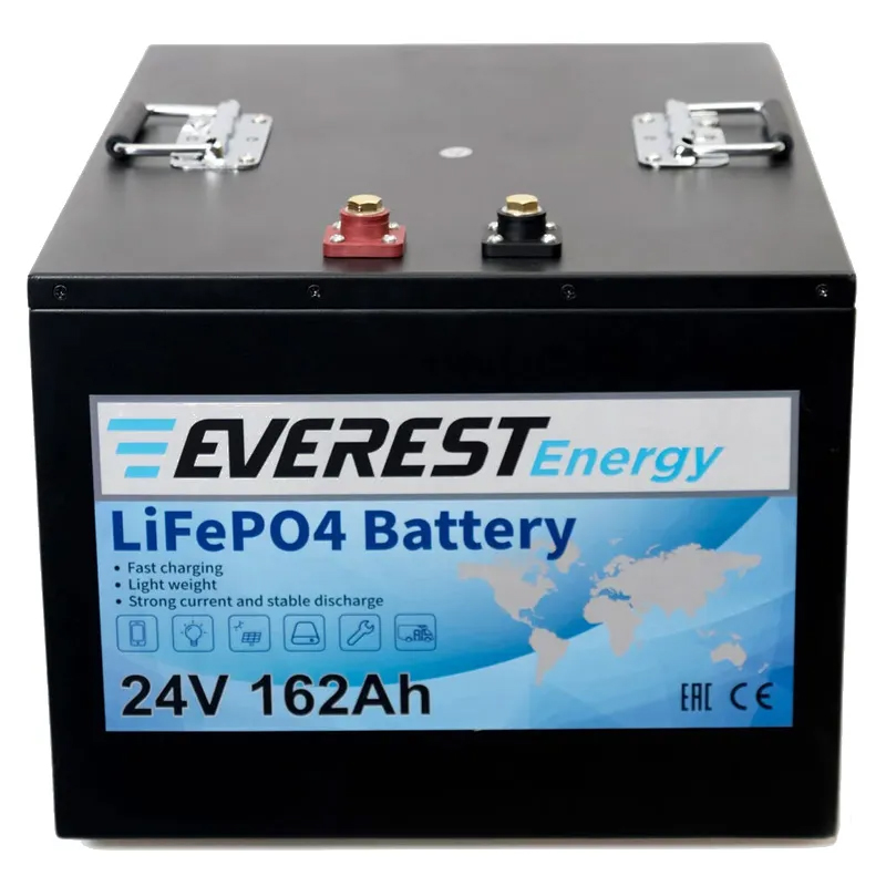 Тяговый литиевый аккумулятор EVEREST LFP-24V162Аh 