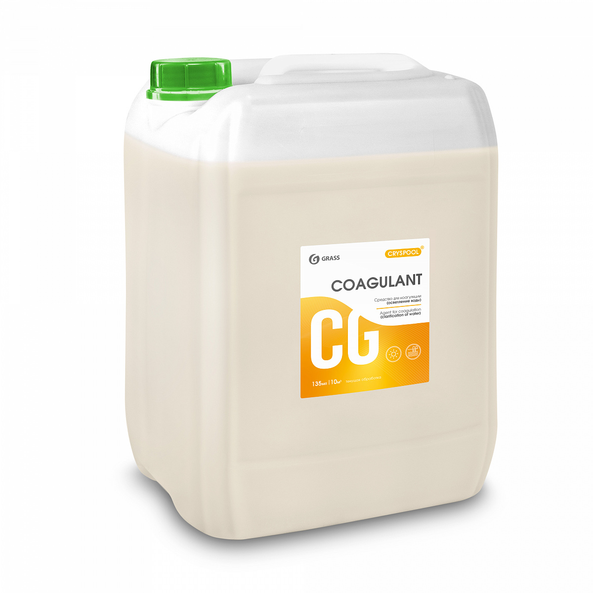 Средство для коагуляции воды Grass CRYSPOOL Coagulant (35 кг) (150013) 