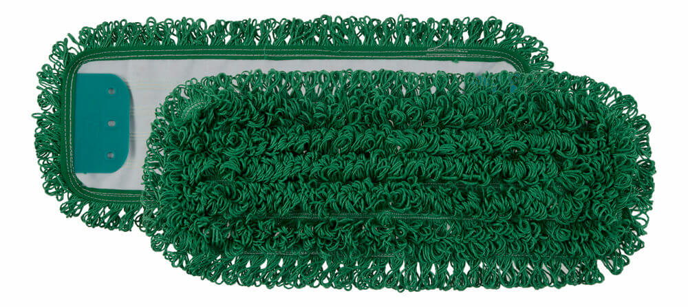 Моп Microriccio с держателями, микрофибра, зеленый, 40*13 см (0V000694MV) 
