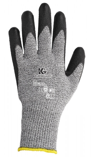 Перчатки защитные от порезов G 60 полиуретан. покрытие, уров.защиты 5, разм.10 (1 упак-12 пар)