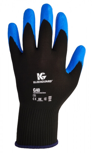 Перчатки защитные G40 с нитриловым покрытием р. 7, опт 1 упак - 60 пар
