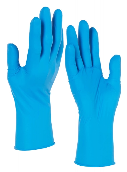 Перчатки нитриловые G10 Arctic Blue, разм. М, 1 кор*100 пар