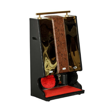 Вендинговый аппарат для чистки обуви золотой, 100 Вт (XLD-GPWC) 