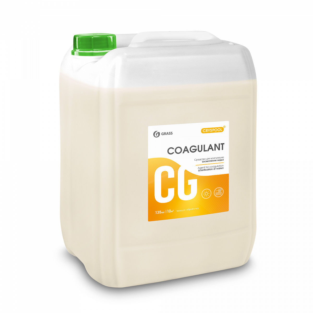 Средство для коагуляции воды Grass CRYSPOOL Coagulant (23 кг) (150012) 