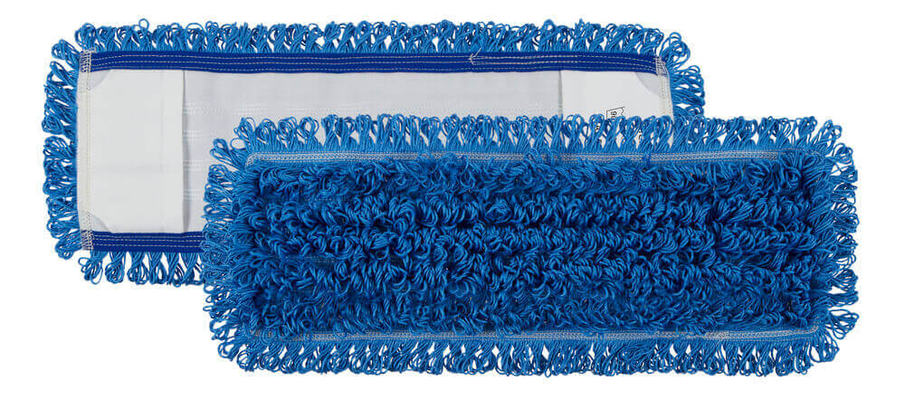 Моп Microriccio с кармашками, микрофибра, синий, 40*13 см (0B000476MB) 