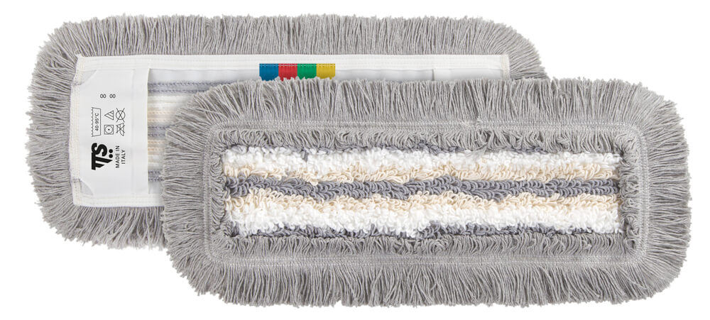 Моп TTS Tuft Wet Disinfection с карманами, серый, 40x14 см (00MM120CC) 