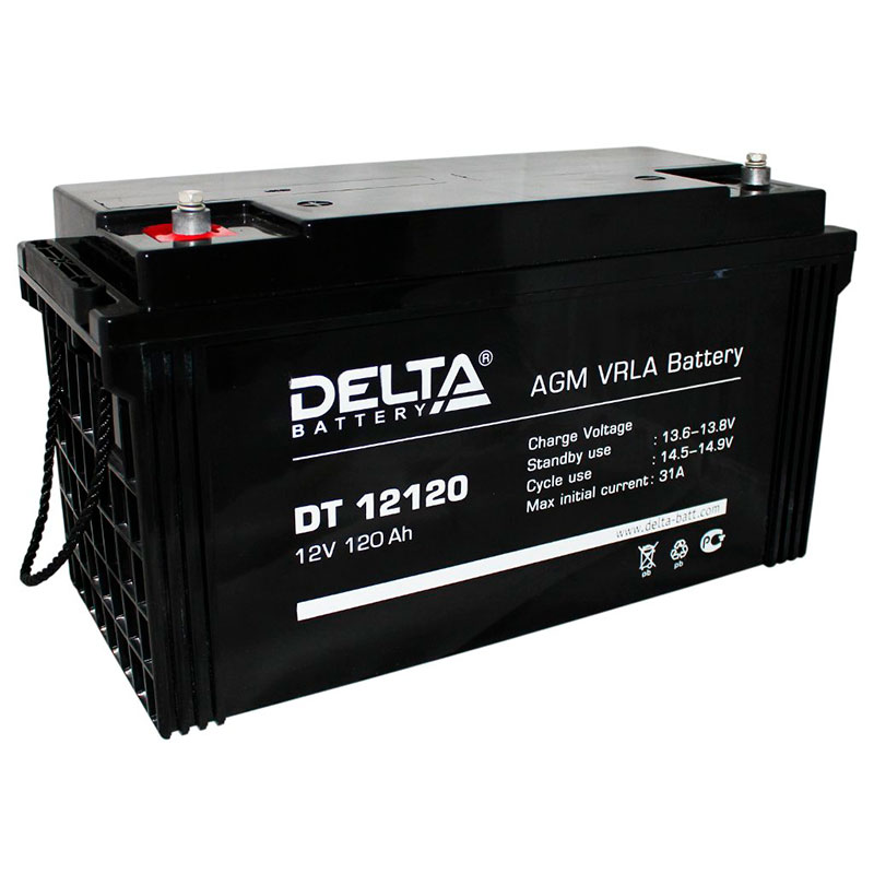 Аккумулятор Delta DT12120 
