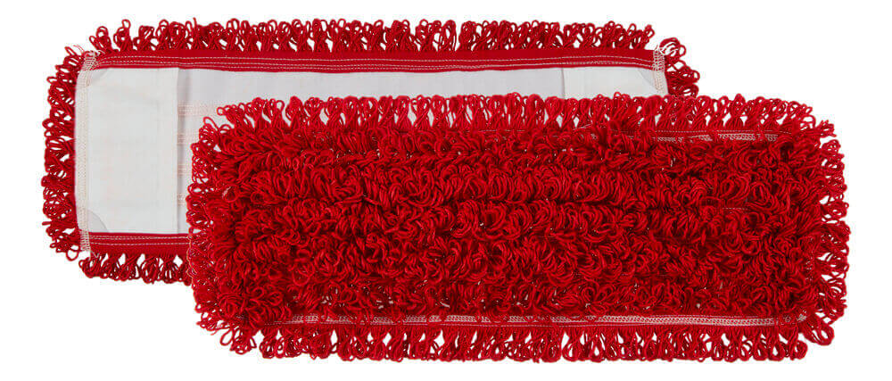 Моп Microriccio с кармашками, микрофибра, красный, 40*13 см (0R000476MR) 