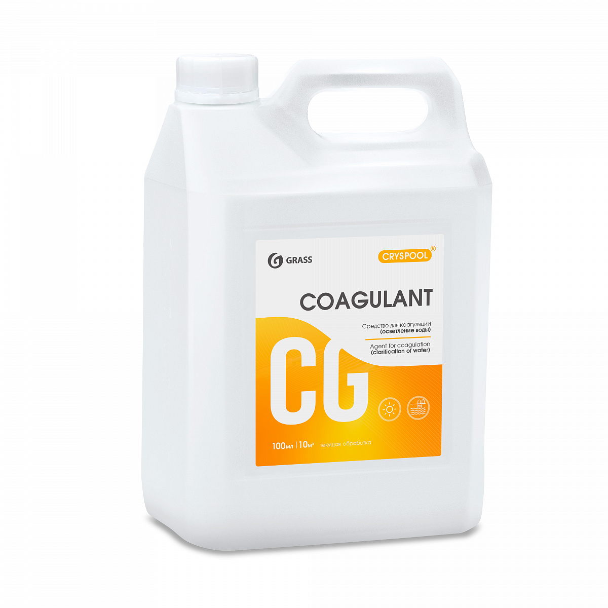 Средство для коагуляции воды Grass CRYSPOOL Coagulant (5,9 кг) (150011) 