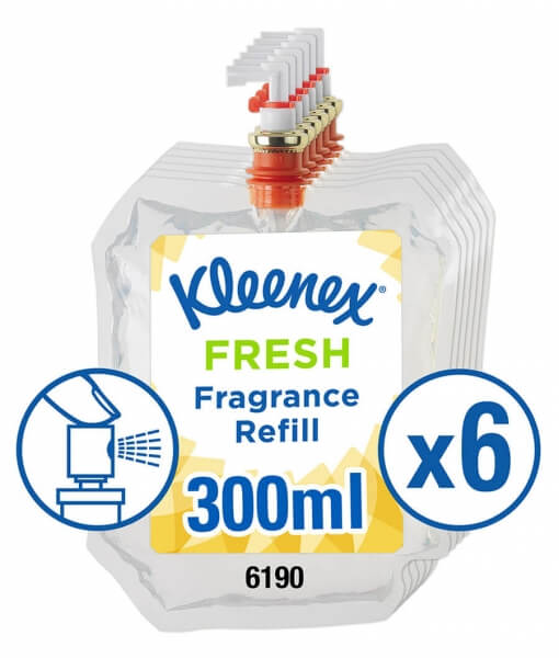 Освежитель воздуха Kleenex Fresh 300 мл (6 шт.)