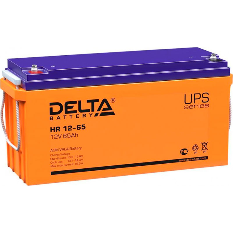 Аккумулятор Delta HR 12-65 