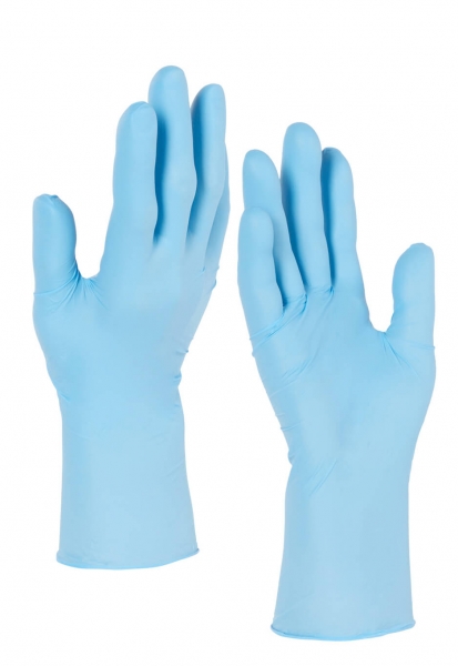 Перчатки нитриловые G10 Flex Blue, разм. M, кейс 10 кор*50 пар