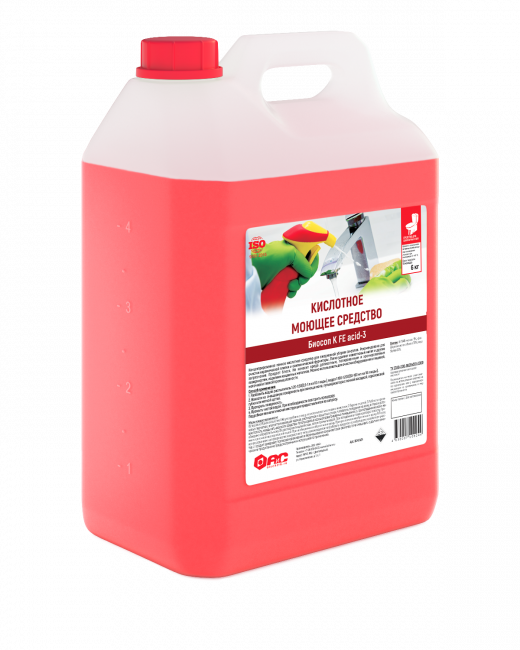 Средство для ежедневной уборки санузлов Биосоп Acid 3 (концентрат) (6 кг) (9040424) 