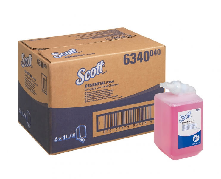 Пенное мыло для рук Scott Essential (6 x 1 л)