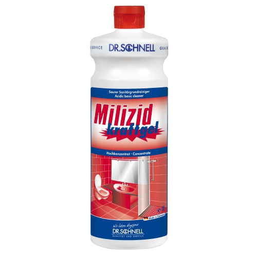 Кислотное средство для очистки влажных помещений DR.SCHNELL MILIZID KRAFTGEL (1 л) (00366) 