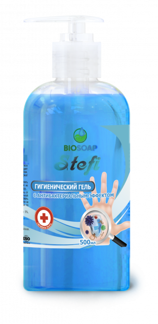 Гель с антибактериальным эффектом BIOSOAP. STEFI (500 мл) (9121155) 