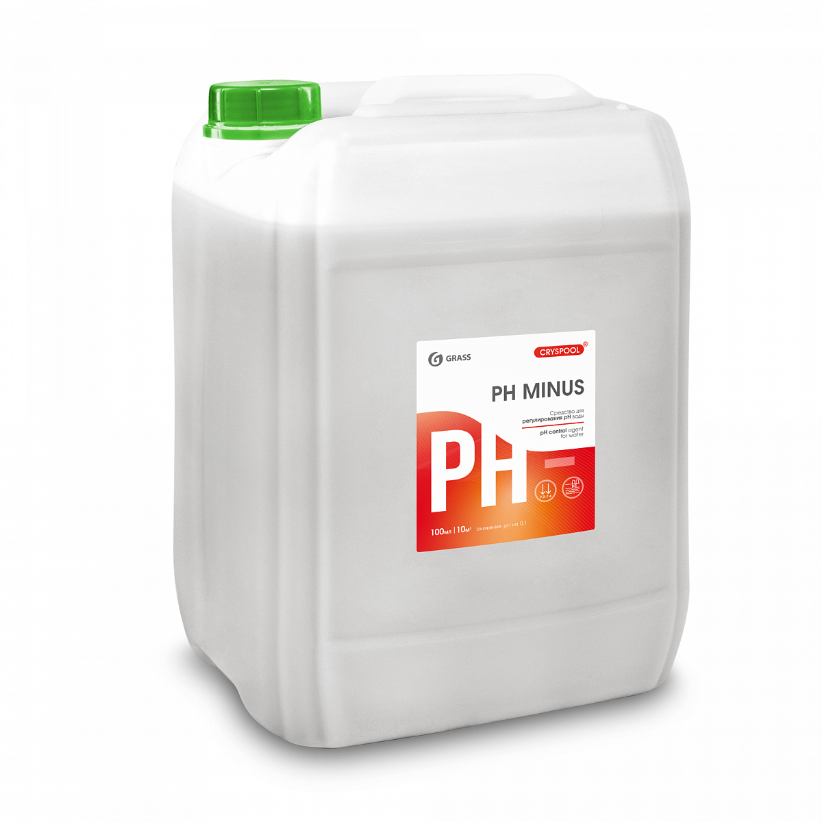 Средство для регулирования pH воды Grass CRYSPOOL pH minus (35 кг) (150010) 