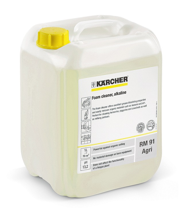 Средство для пенной чистки Karcher Agri RM 91 (10 л) (6.295-654.0) 