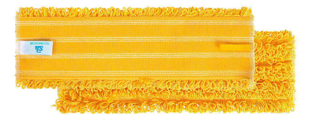 Моп Microriccio с липучками, микрофибра, желтый, 40*10,5 см (0GG00745MG) 