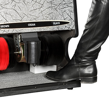 Вендинговый аппарат для чистки обуви серебряный, 100 Вт (XLD-M3WC) 