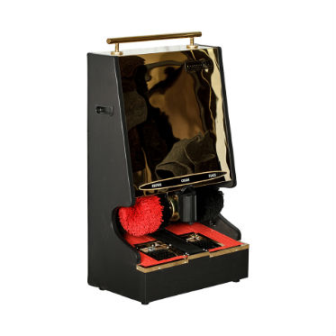 Вендинговый аппарат для чистки обуви золотой, 145 Вт (XLD-XDWC) 