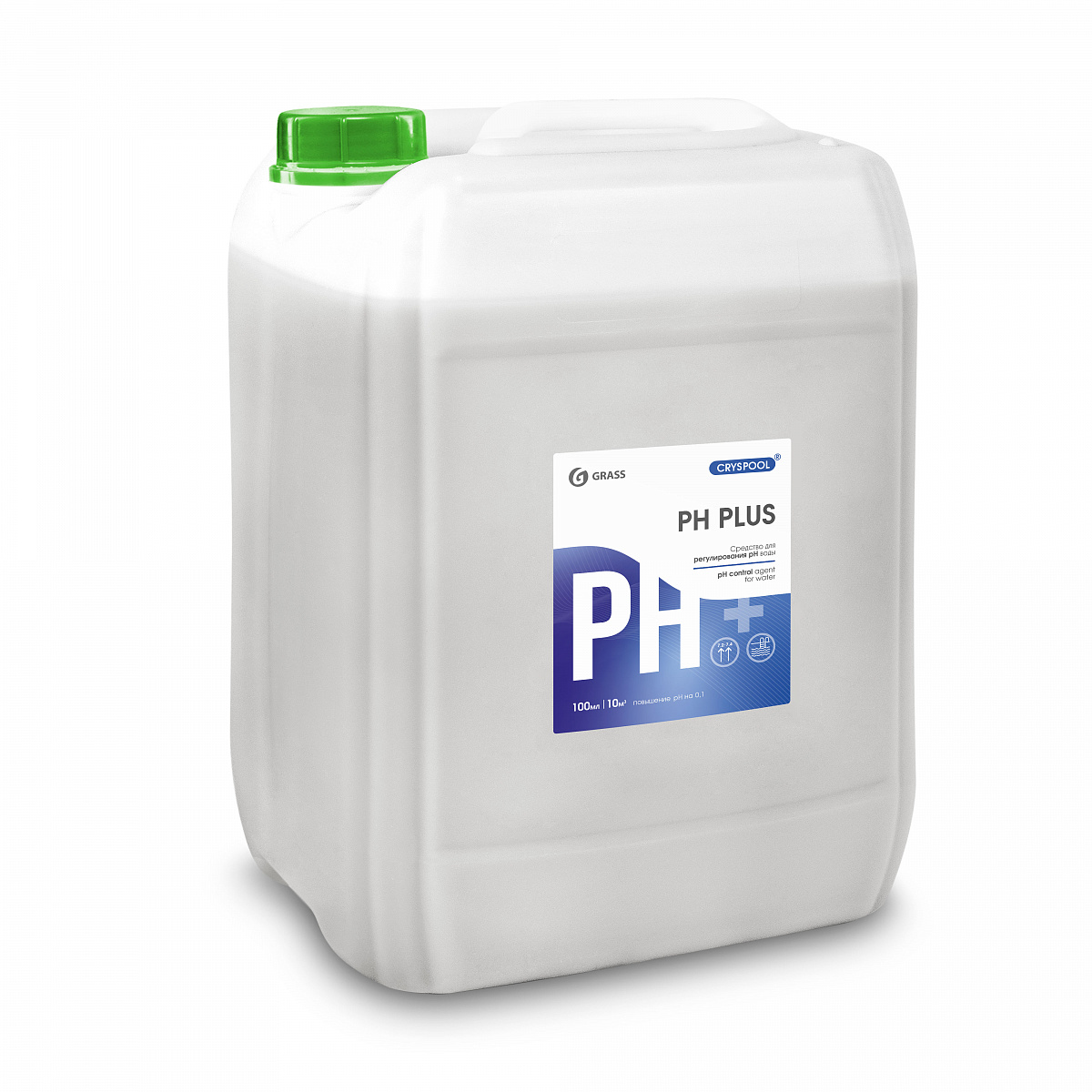 Средство для регулирования pH воды Grass CRYSPOOL рН plus (35 кг) (150008) 