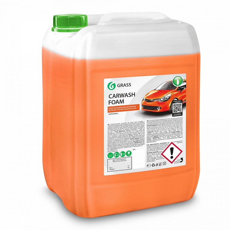 Шампунь для ручной мойки автомобиля Grass Carwash Foam (20 кг) (710120) 